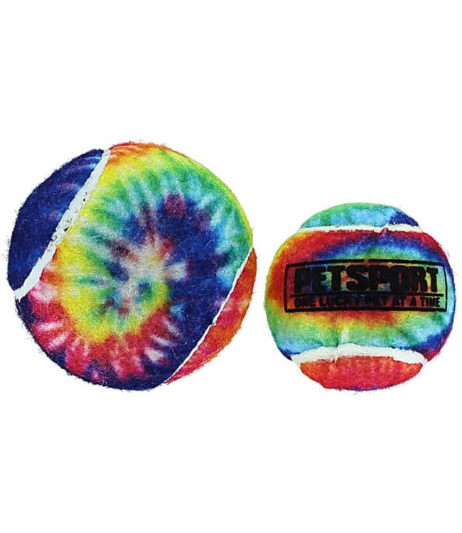 TIE DYE SQUEAK BALL 4 INCH PACK OF 1