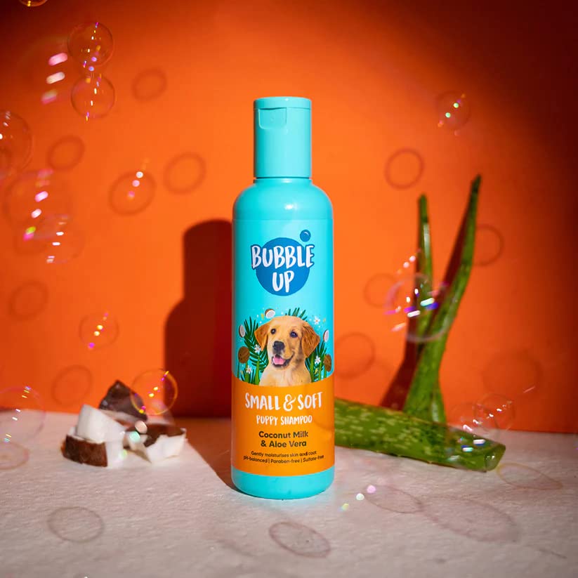 BUBBLE UP COCONUT MILK & ALOE VERA PUPPY SHAMPOO