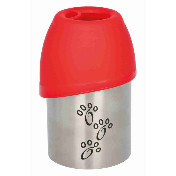 BOTTLE WITH BOWL STAINLESS STEEL PLASTIC 0.3L