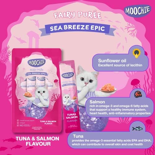 MOOCHIE CREAMY TUNA AND SALMON 75G