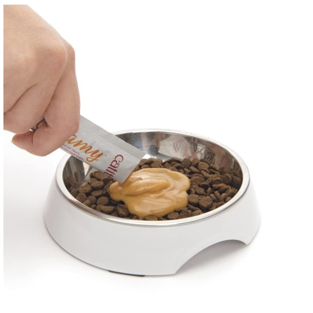 CATIT CREAMY SALMON PRAWNS 40G