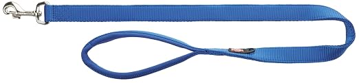 TRIXIE PREMIUM LEASH M L 1.00M 20MM ROYAL BLUE