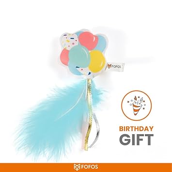 FOFOS BIRTHDAY BALLOON CAT TOY
