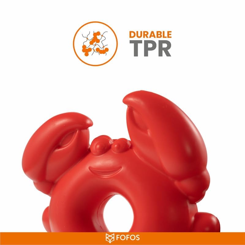 FOFOS OCEAN ANIMAL CHEWING SQUEAKY CRAB