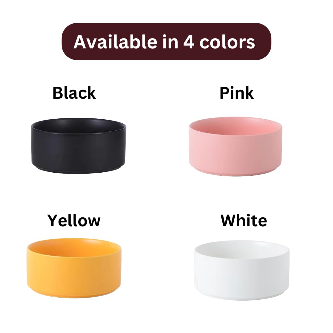 CAT CERAMIC BOWL 250 ML 13 CM WHITE