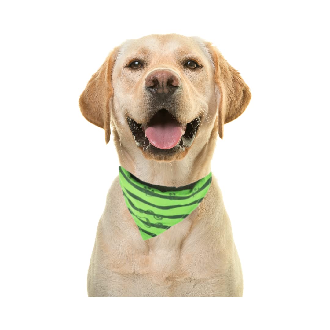 TRIXIE COLLAR WITH NECKERCHIEF XS S 25 31 CM 15 CM APPLE