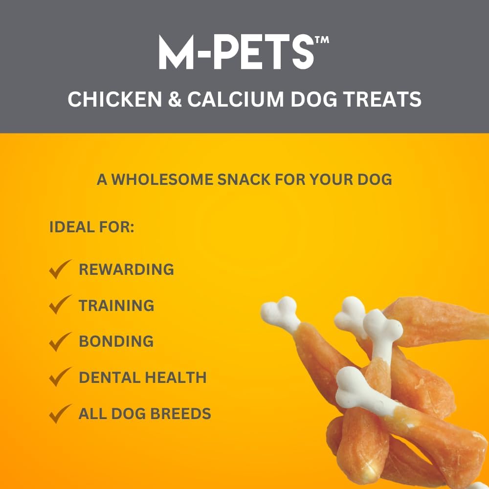 M PETS CHICKEN CALCIUM BONE 80G