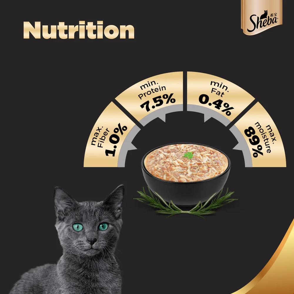 SHEBA TUNA WITH CHICKEN 70GM