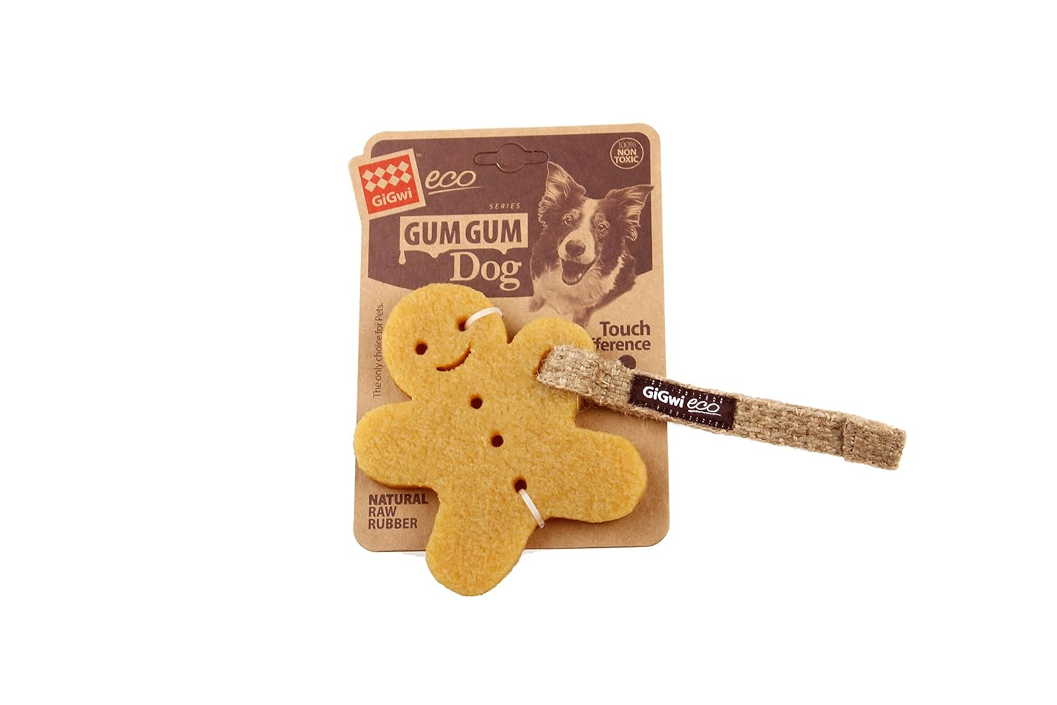 6011 BIG COOKIE GUM GUM DOG W HEMP STRAP