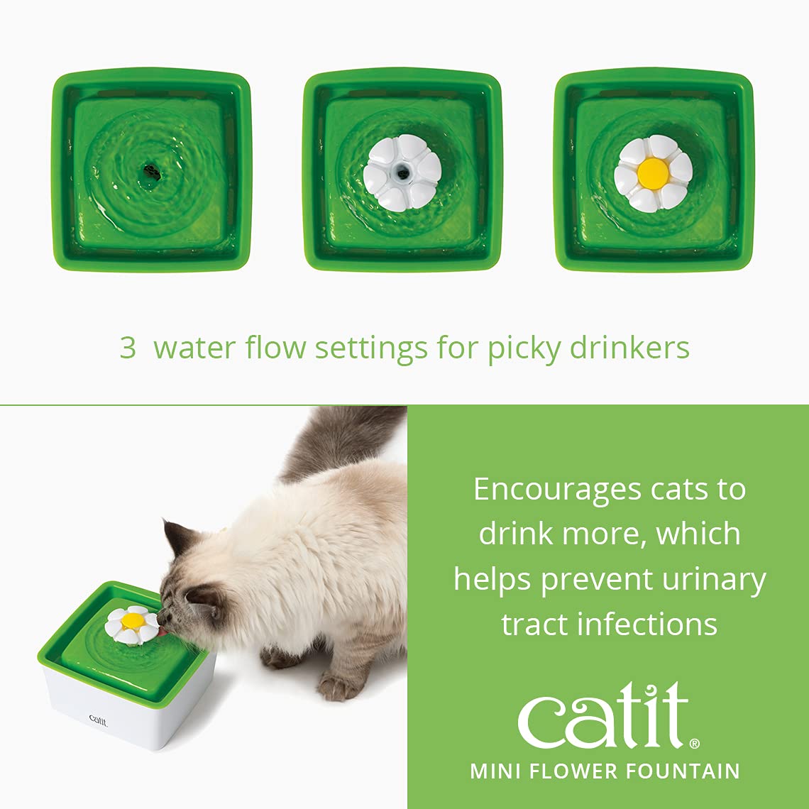 CATIT FLOWER FOUNTAIN MINI 1.5L