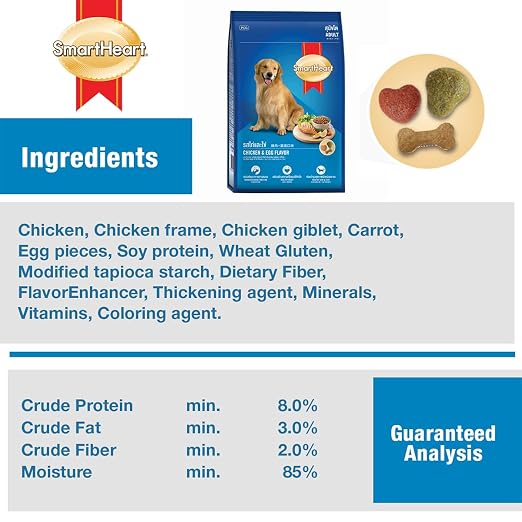 SMARTHEART ADULT CHICKEN AND EGG 10KG