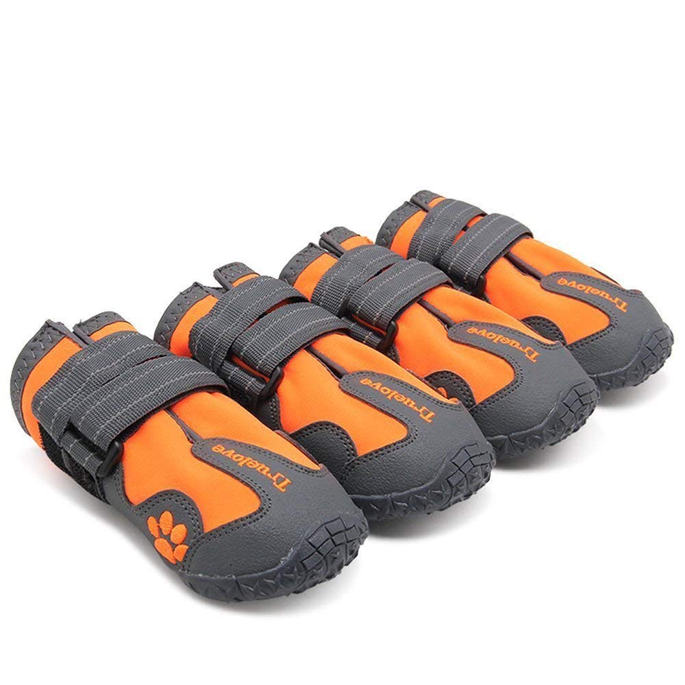 TRUELOVE PET BOOTS SIZE 2 ORANGE