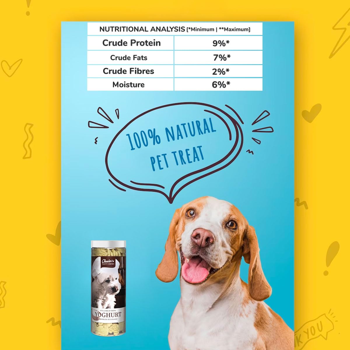 CHESTER CARROT BISCUIT JAR 700G