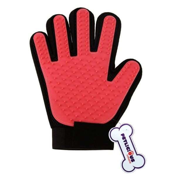 DOG CAT GROOMING GLOVE 1PC