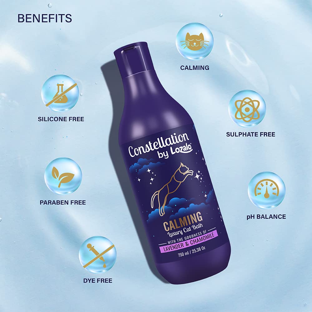 LOZ LUXURY CALAMING CAT SHAMPOO 750ML