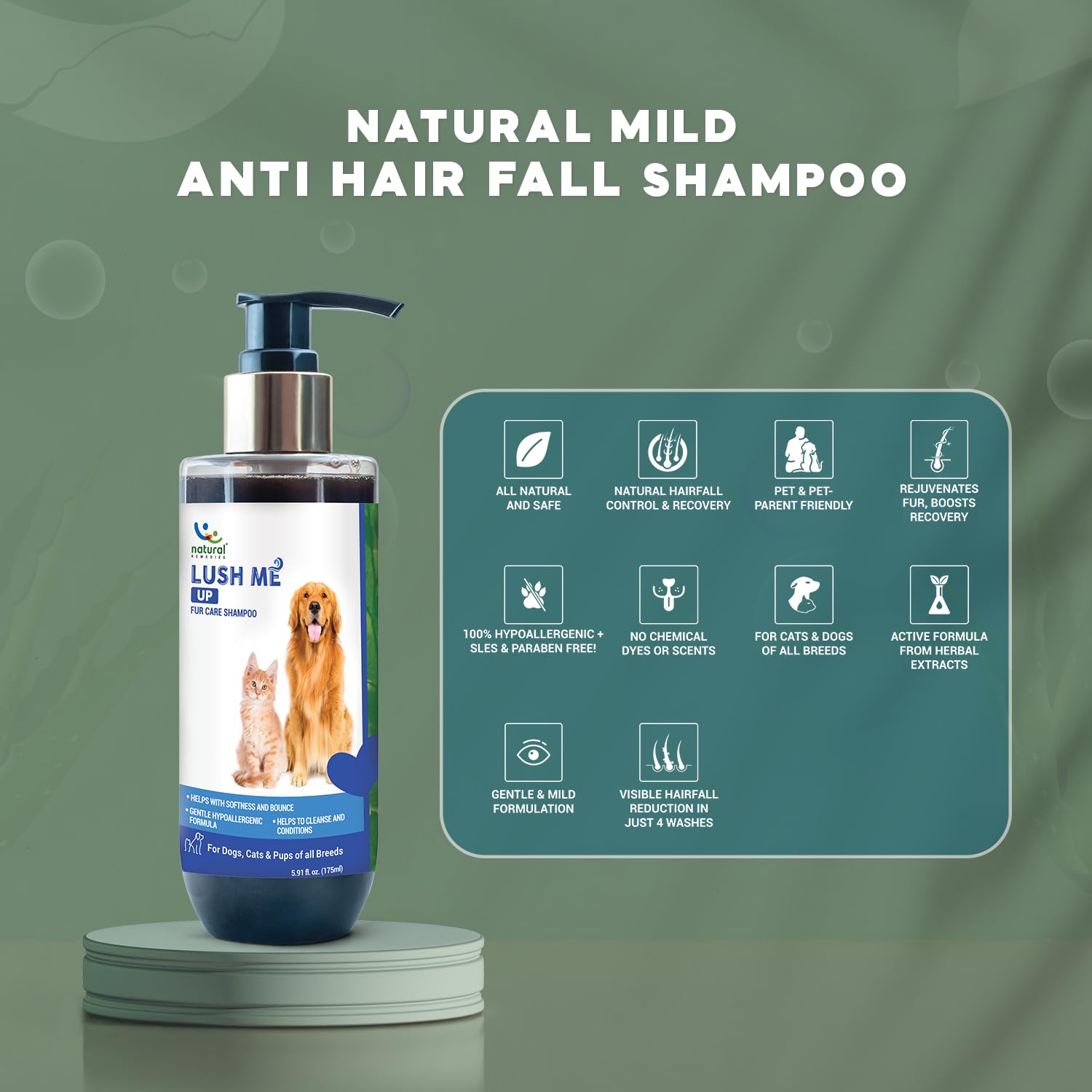 NATURAL REMEDIES LUSH ME UP 175ML