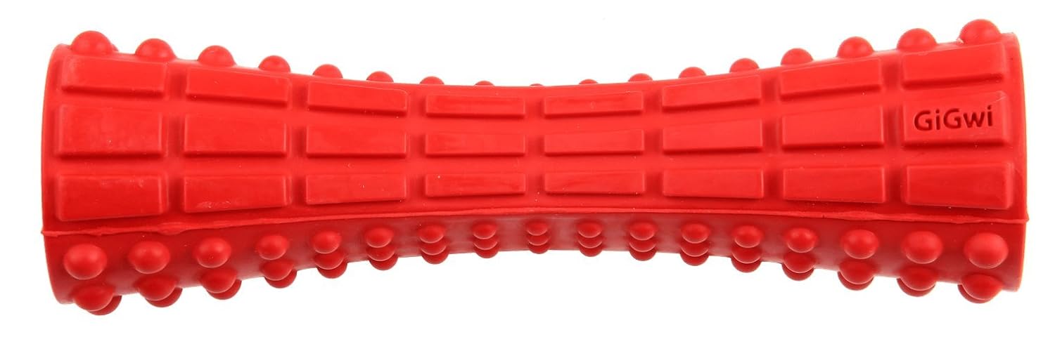 6188 JOHNNY STICK EXTRA DURABLE SOLID RUBBER RED