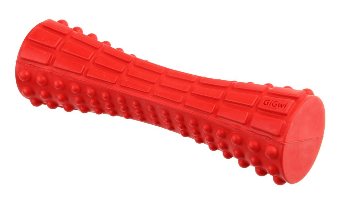 6188 JOHNNY STICK EXTRA DURABLE SOLID RUBBER RED
