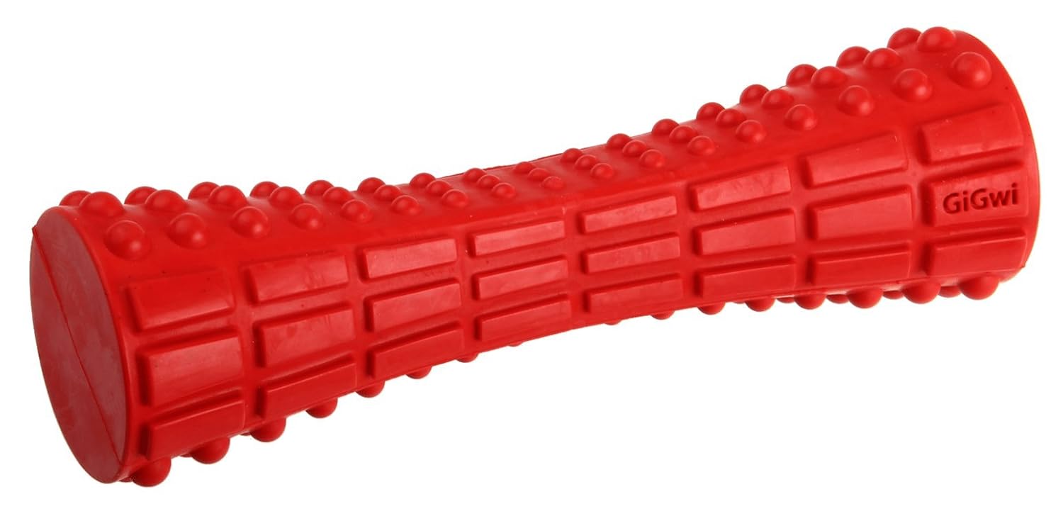 6188 JOHNNY STICK EXTRA DURABLE SOLID RUBBER RED