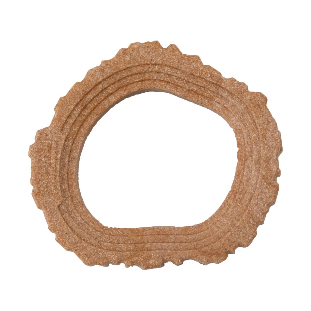 DOGWOOD RING DOG CHEW TOY SMALL 9X10 CM BROWN