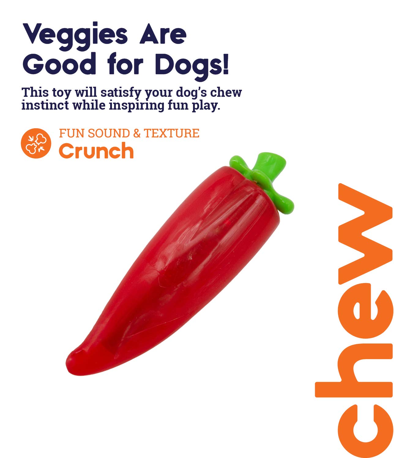 CRUNCH VEGGIES PEPPER RED M