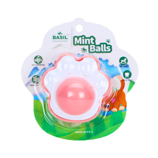 BASIL TOY CATNIP MINT BALL