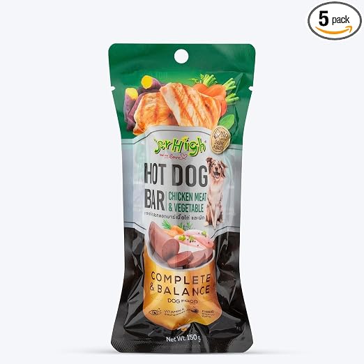 JERHIGH HOT DOG BAR CHICKEN 150G
