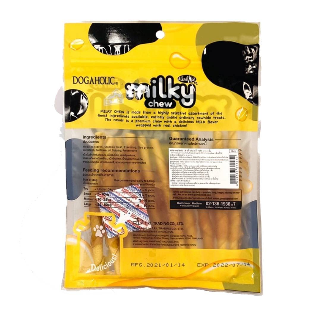 CHEESE MILKY CHEW CHICKEN STICK STYLE 10 PCS