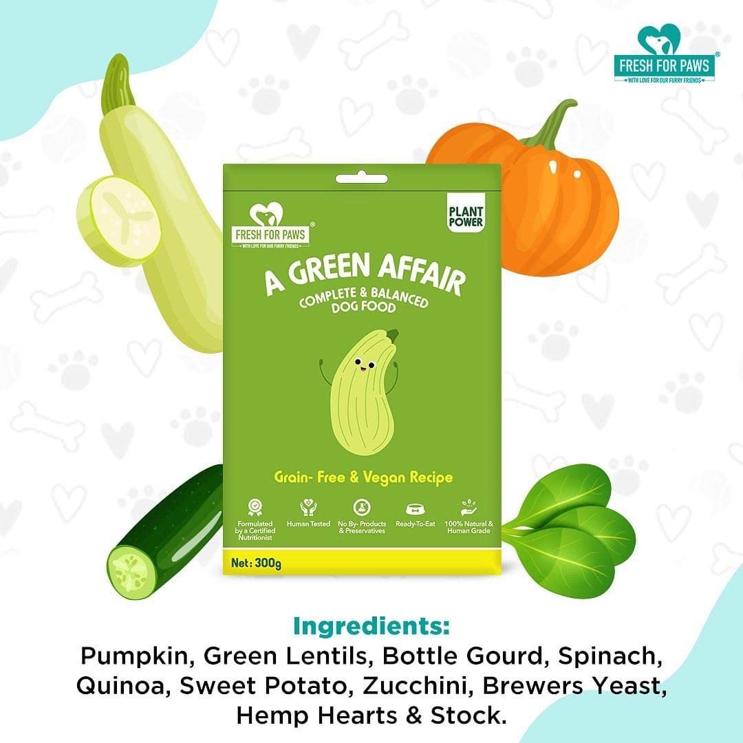 FRESH FOR PAWS A GREEN AFFAIR 100 GM