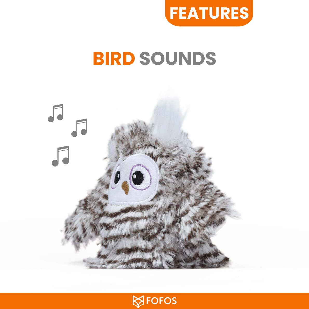 FOFOS WILDLIFE PLUSH OWL