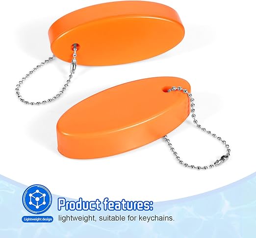 PETAHOLIC FLOATING KEY TOY ORANGE