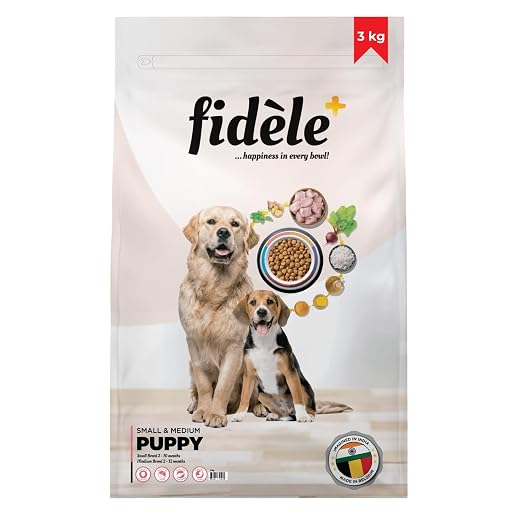 FIDELE SMALL AND MEDIUM PUPPY 3KG