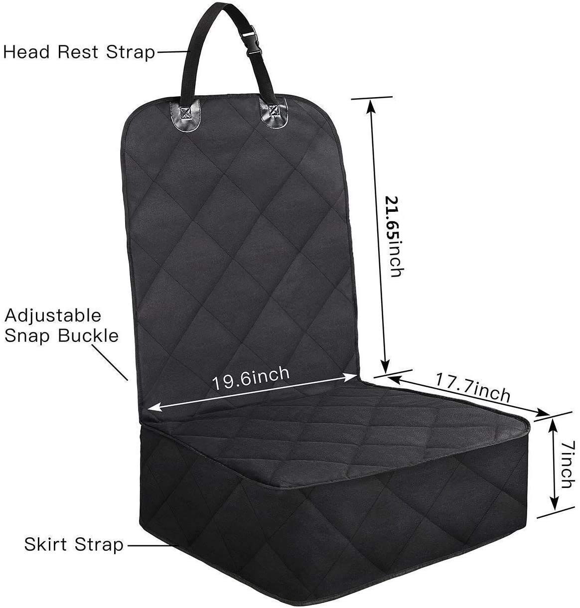 CAR SEAT COVER BLACK