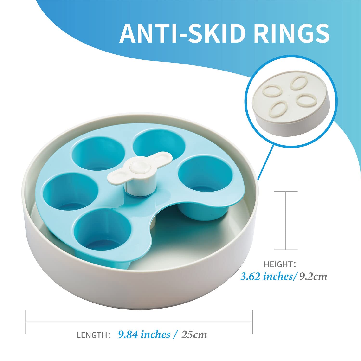 PW PDH SPIN INTERACTIVE FEEDER PALETTE BLUE MEDIUM