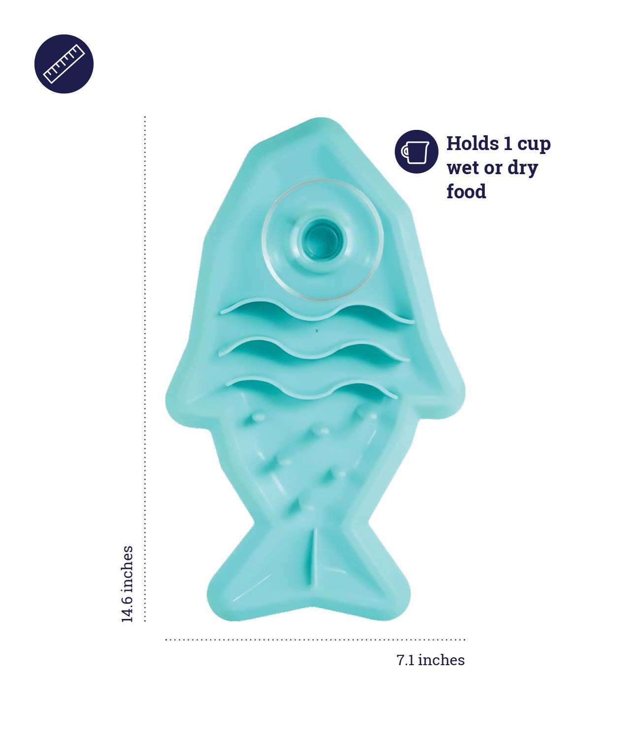 HUNT N SNACK MAT CAT SLOW FEEDER 37X18 CM