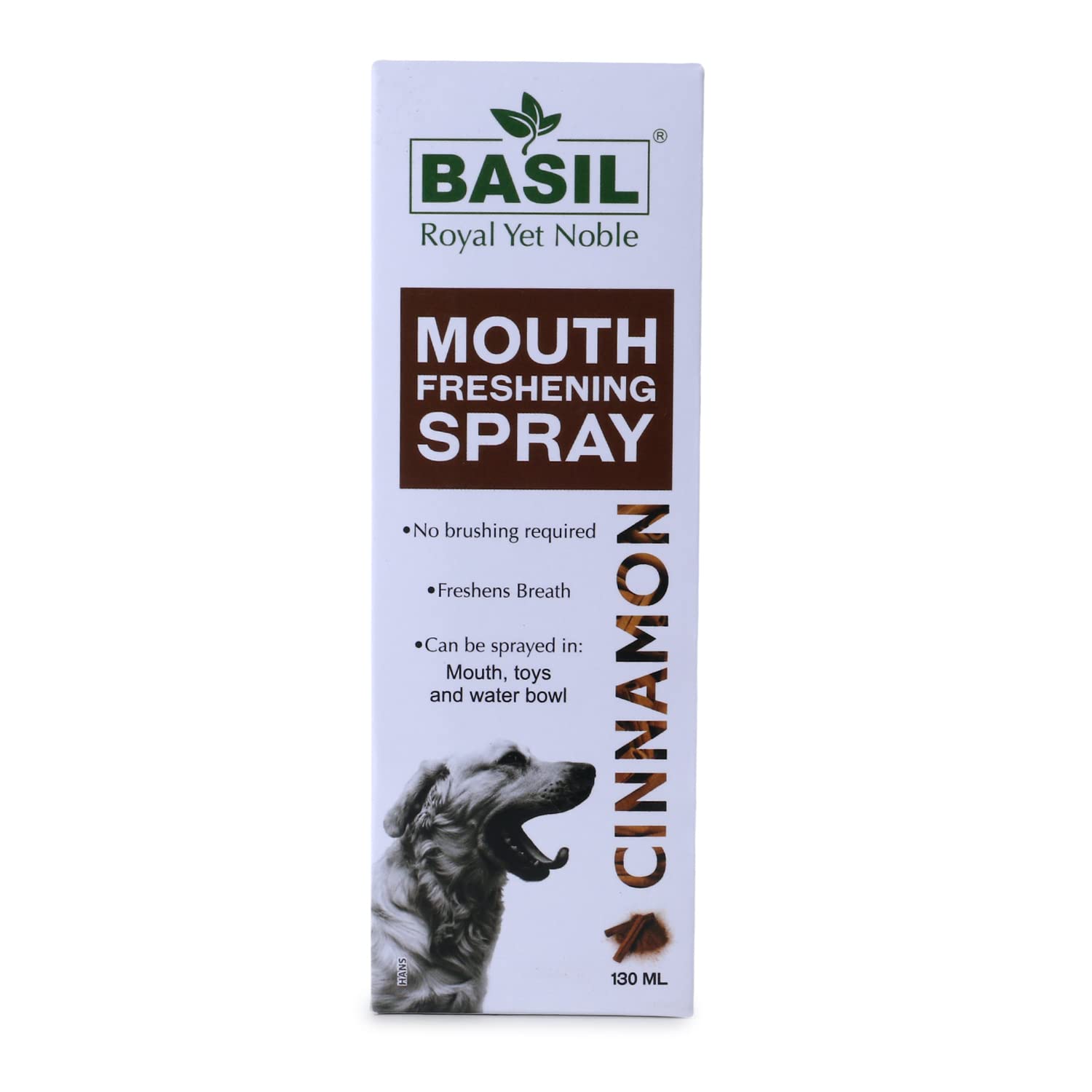 BASIL MOUTH FRESH SPRAY CINNAMON 130ML