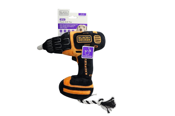 BLACK DECKER DRILL MACHINE NYLON DOG TOY
