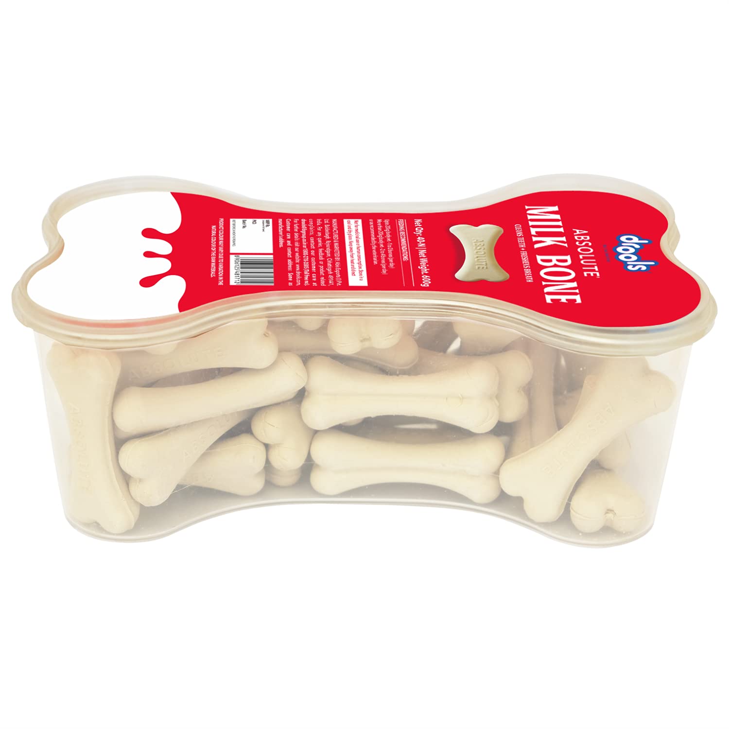 DROOLS MILK BONE JAR 40PCS