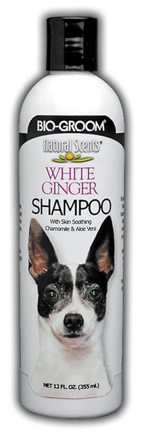 BIO GROOM WHITE GINGER SHAMPOO 355 ML