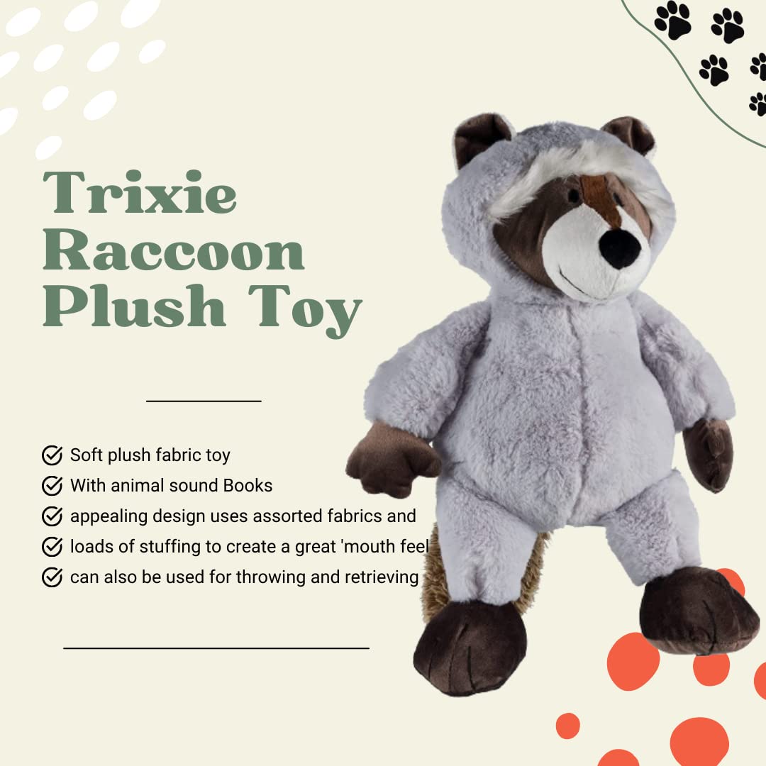 RACOON ANIMAL SOUND PLUSH 54 CM