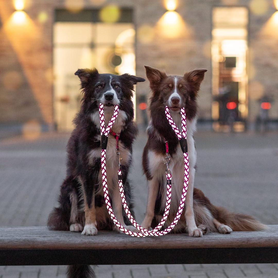 CAVO LEASH S M 1.00M 12MM FUCHSIA GRAPHITE