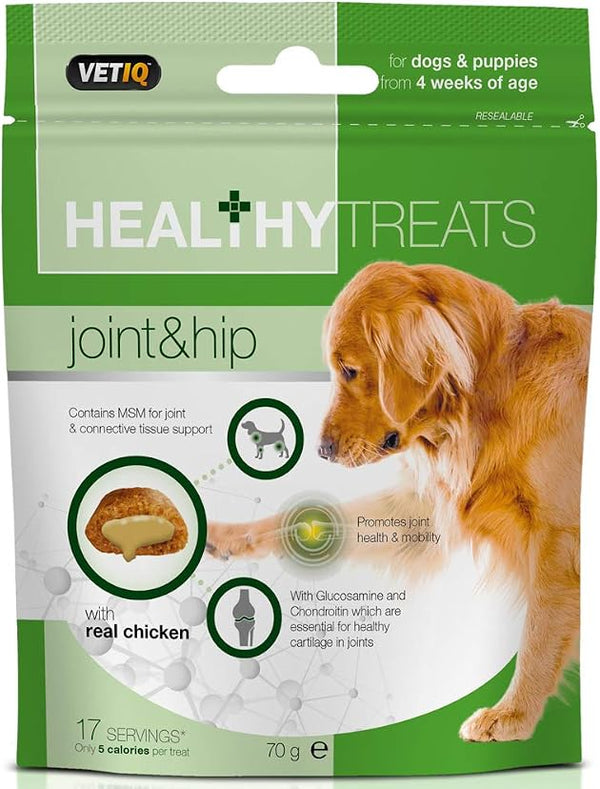 VETIQ HEALTHY TREATS JOINT AND HIP FOR DOGS AND PUPPIES 70G