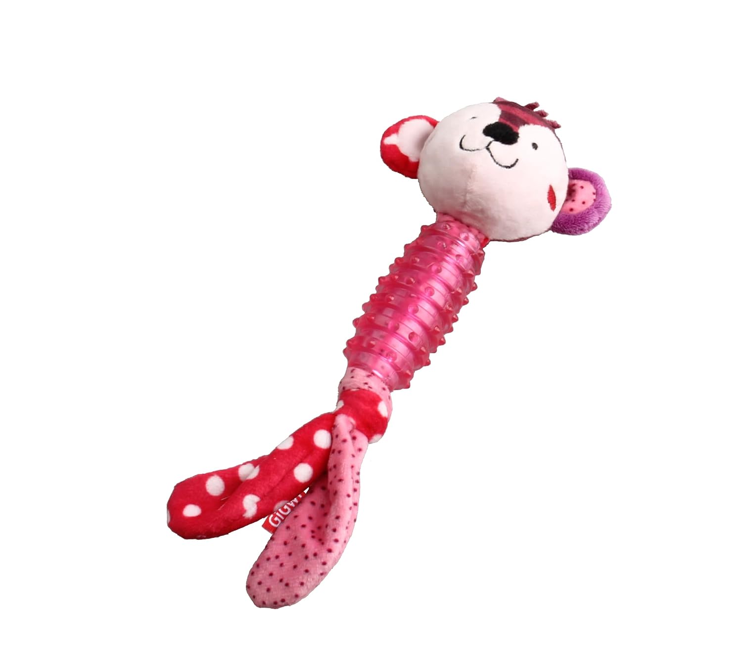 GIGWI SUPPA PUPPA MONKEY SQUEAKER INSIDE XS