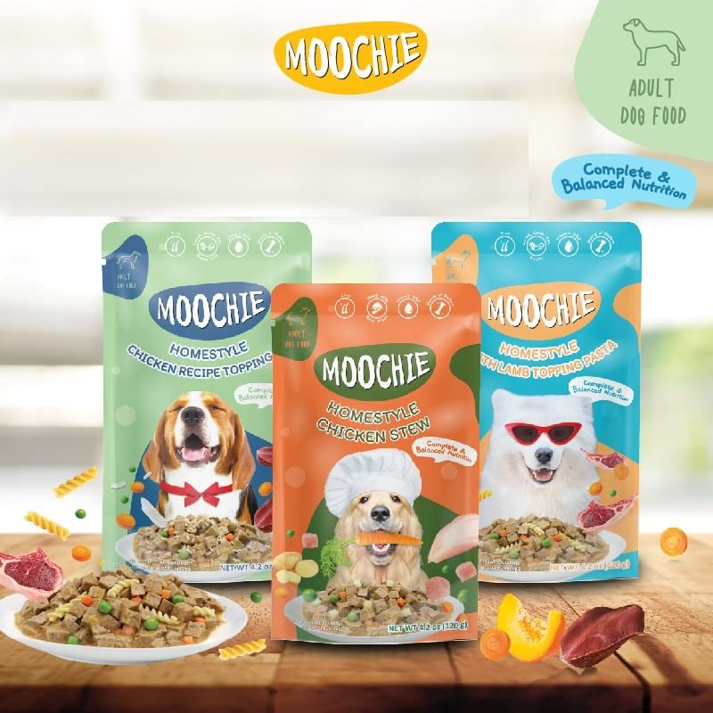 MOOCHIE HS CHICKEN  AND RICE 120G