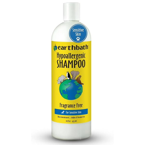 EARTHBATH HYPO ALLERGENIC SHAMPOO FRAG FREE 16OZ