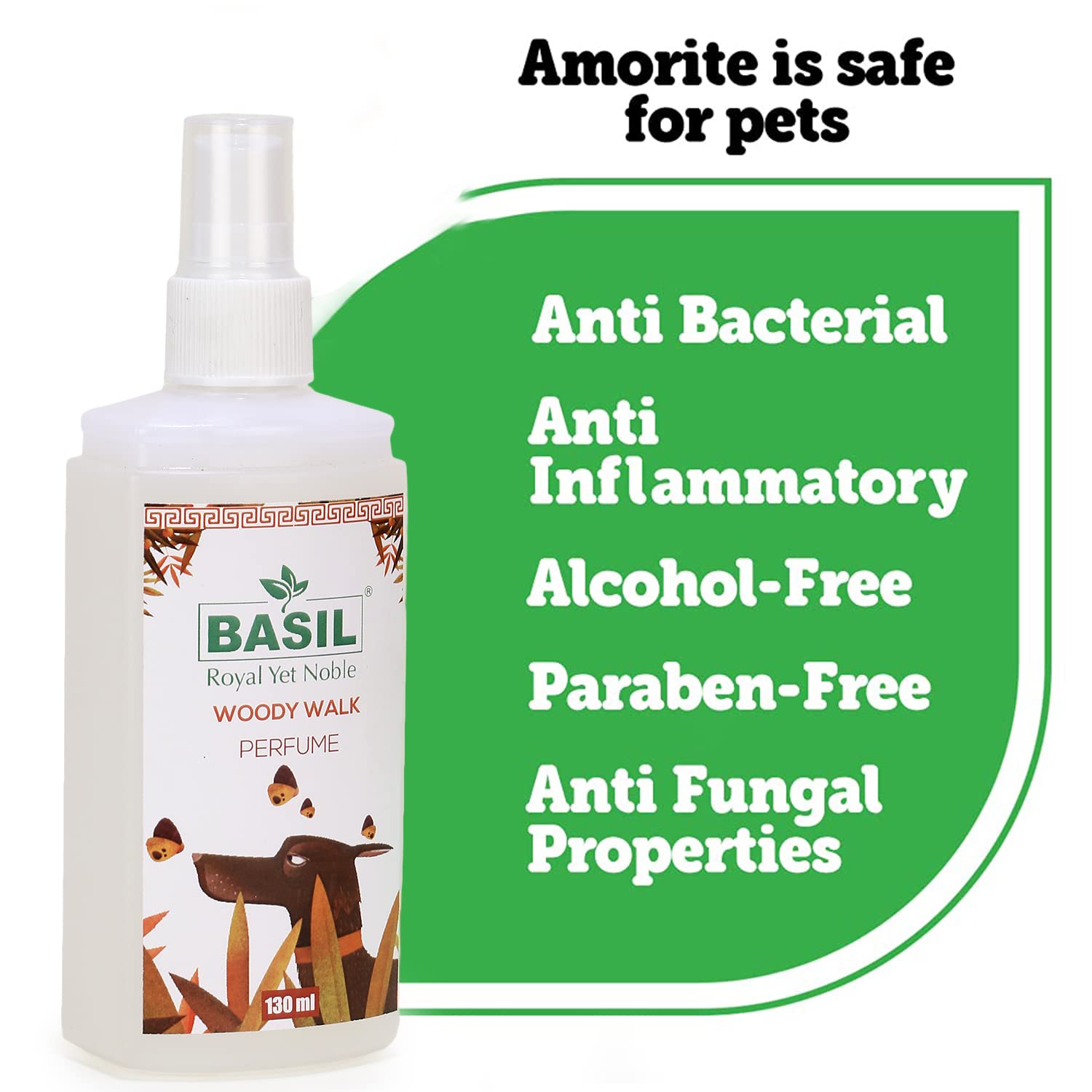 BASIL PERFUME WOODY WALK 130ML