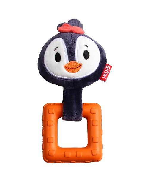 GIGWI SUPPA PUPPA RING PENGIUN XS SQUEAKER PLUSH