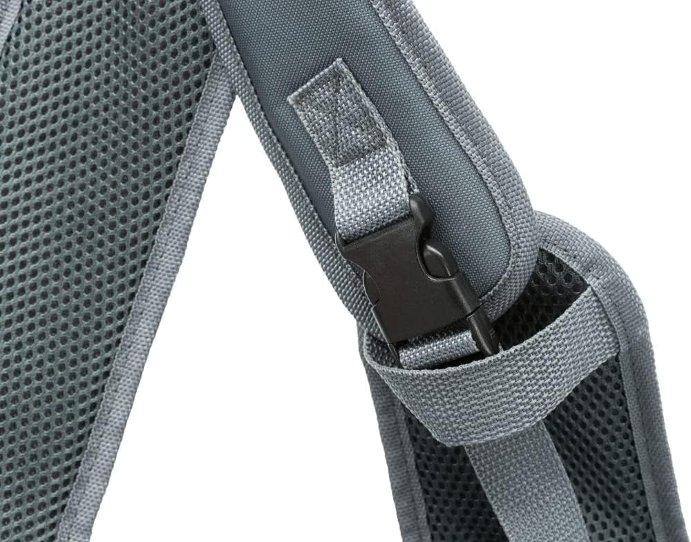 SLING FRONT BAG 50X25X18CM LIGHT GREY LIGHT BLUE