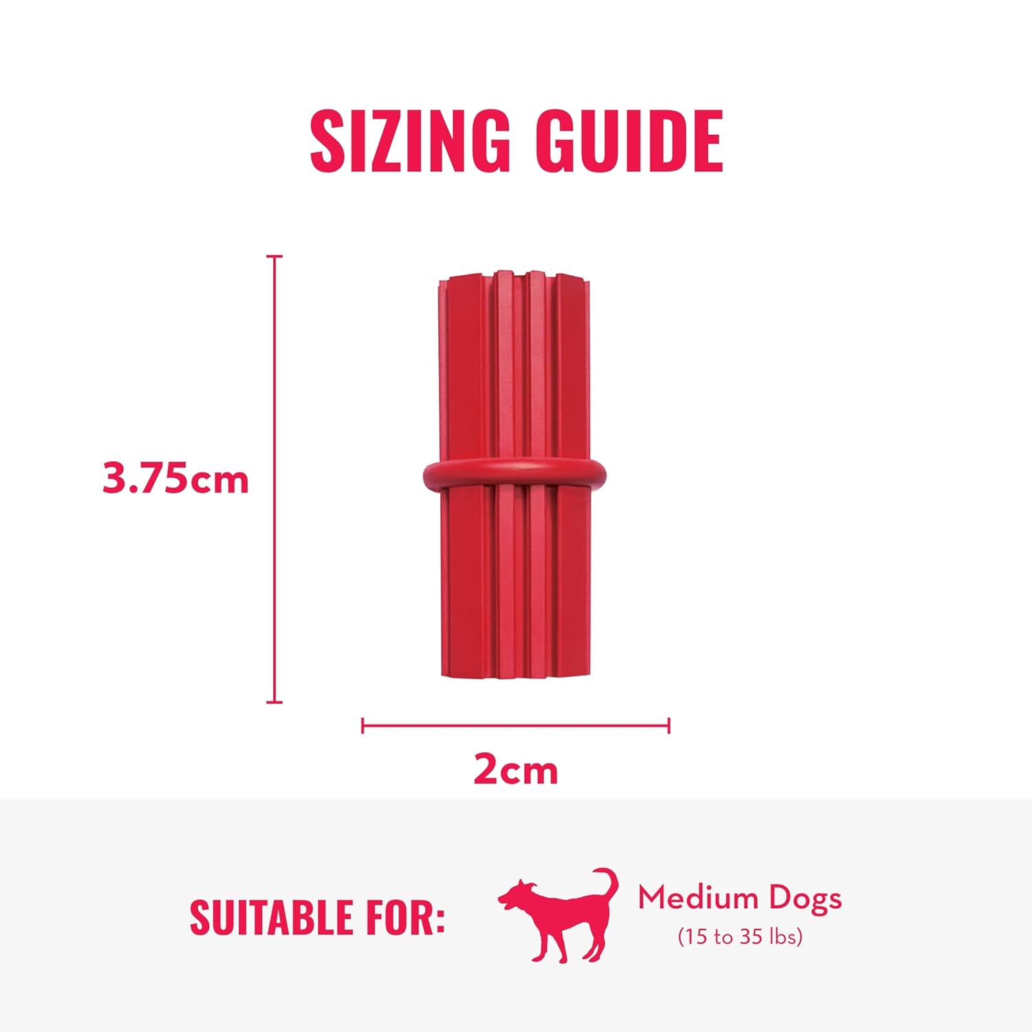 KD2 DENTAL STICKS MEDIUM TOY