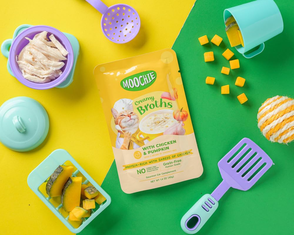MOOCHIE BROTHS WITH CHICKEN AND PUMPKIN 40G